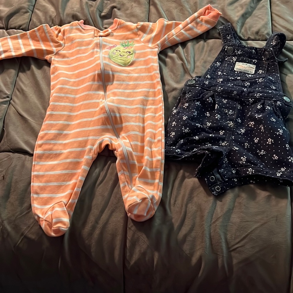 Girls onesie and jumper 6-9 months